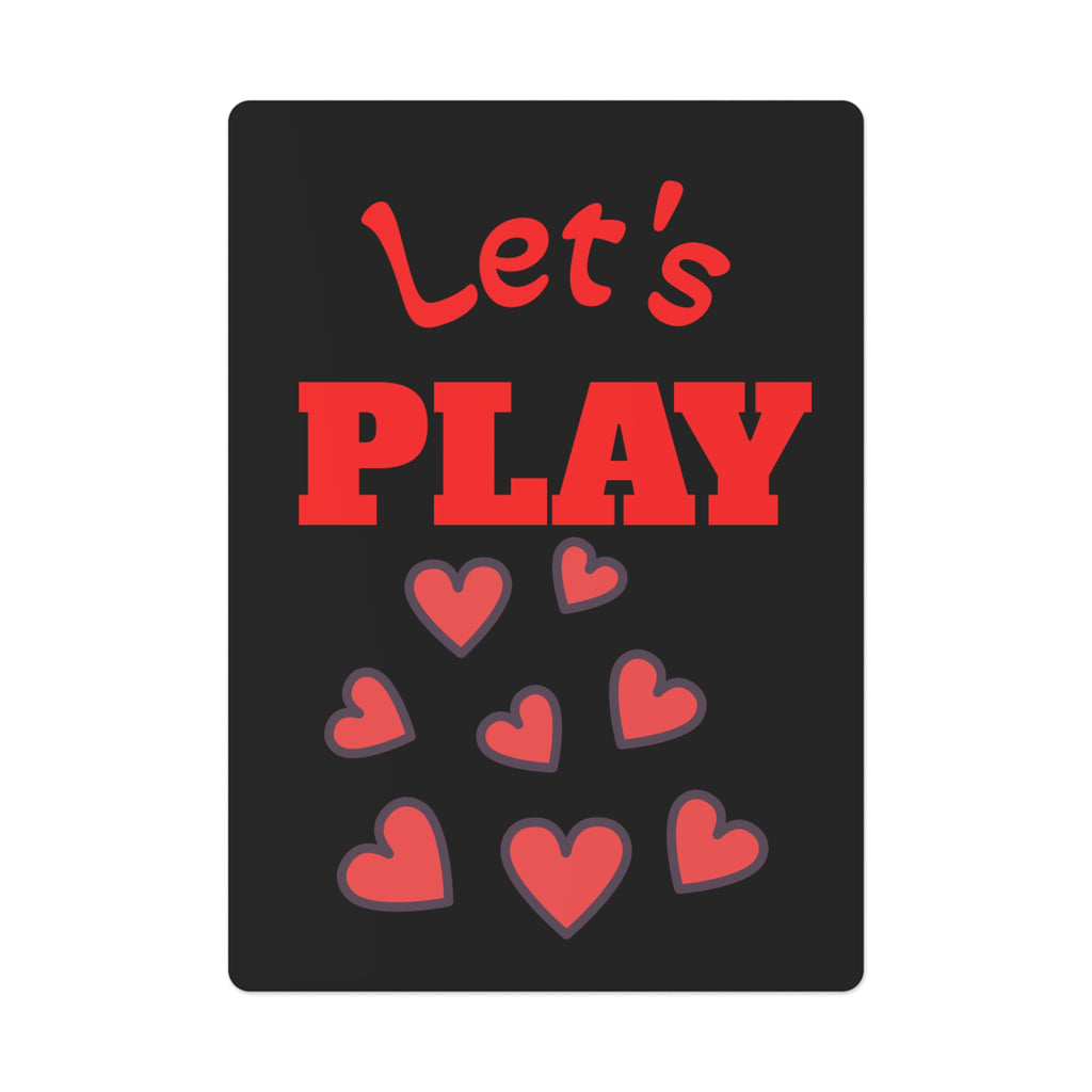 Let's Play... Standard Poker Cards