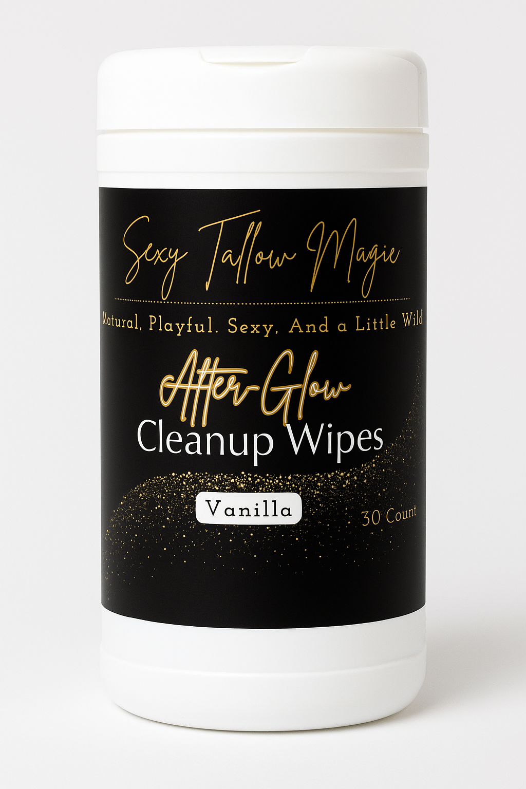 SEXY MAGIC – AFTERGLOW Soothing Clean-up Wipes (Vanilla)