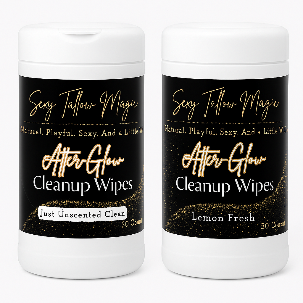 SEXY MAGIC – AFTERGLOW Soothing Clean-up Wipes (Lemon Fresh)