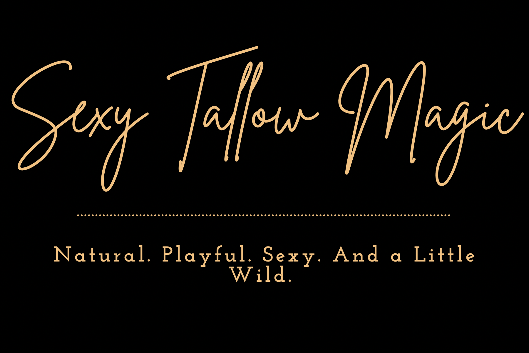 Berry Wild Temptation Kiss & Drizzle Tallow Body Syrup